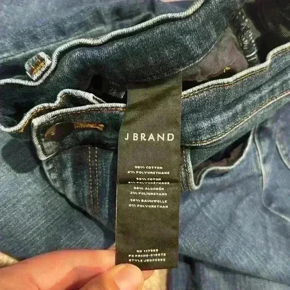 J brand Women’s Mid-Rise Ankle Leg Jeans size 28 - Picture 3 of 4